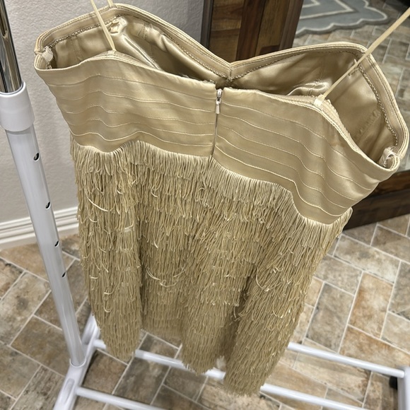 Cream Flapper Dress - Picture 4 of 5